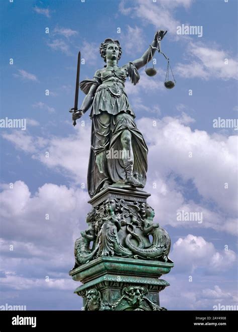 Lady Justice Statue Stock Photo Alamy