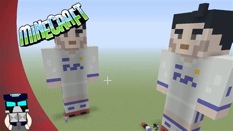 Tutorial Minecraft Cristiano Ronaldo Skin 3d Como Hacer Cr7 En