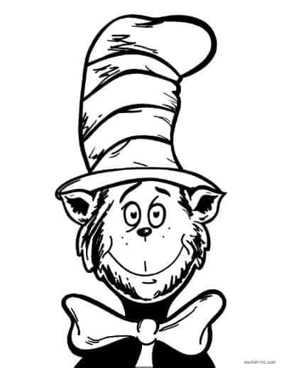 Free Printable Coloring Pages Of Cat In The Hat Find Creative Idea