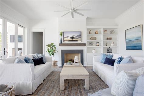 Casual And Cool Beach Style Living Room Charleston