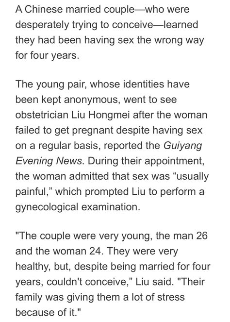 Chinese Couple Have Been Having Sex Wrong For 4 Years Wtf Gallery Ebaum S World