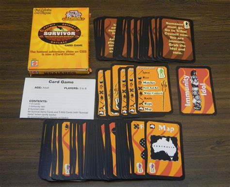 Survivor The Australian Outback Card Game Review And Rules Geeky Hobbies
