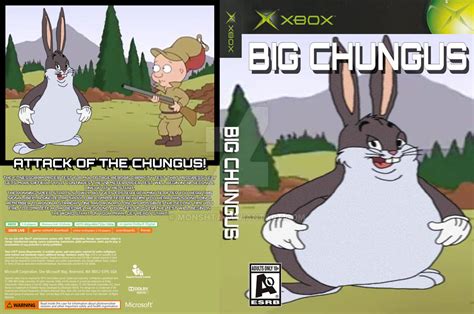 Big Chungus The Video Game Art Board Print Ubicaciondepersonascdmx
