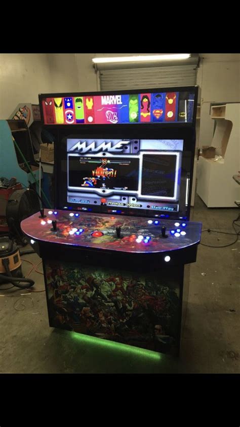 Industial panel mount tourch screen monitor. Mame Arcade Cabinet 4 Player | Cabinets Matttroy