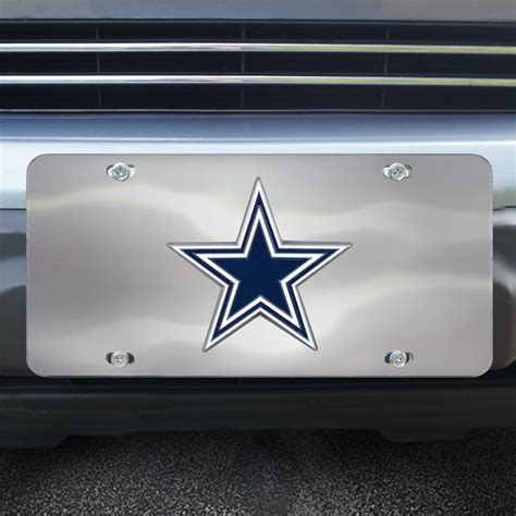 Nfl Dallas Cowboys Diecast License Plate Fanmats Sports Licensing