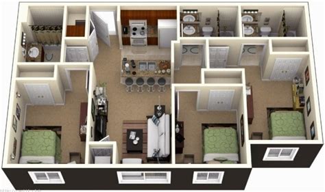 desain  denah rumah minimalis  kamar tidur