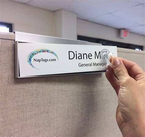 Nameplate Holder Frames For Cubicles Office Name Plate Name Plate