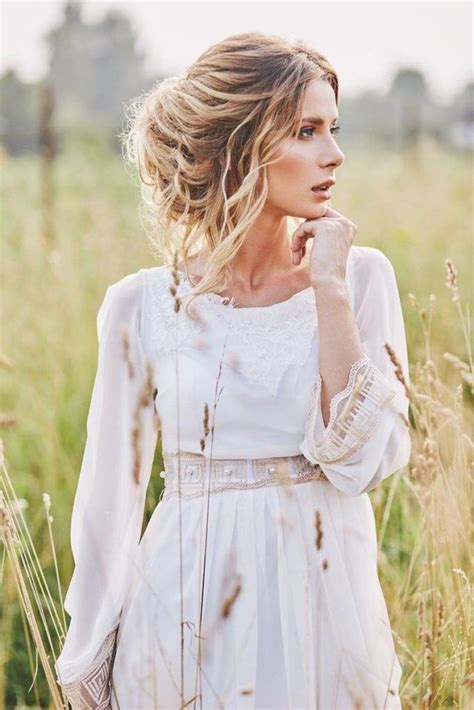 They can be a little bit country, a little bit rock 'n' roll, a little bit bohemian and even a little bit. 12 Rustic Wedding Dresses That Brides Can Wear with Cowboy ...