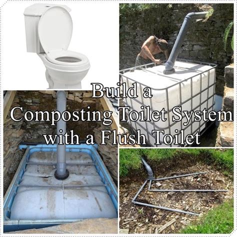 Build A Composting Toilet System With A Flush Toilet Homesteading The