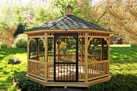 Exterior Incredible Rustic Wedding Gazebo Out Of Old Barn Wood The