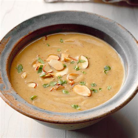 Moroccan Cauliflower And Almond Soup Recipe How To Make It Taste Of Home