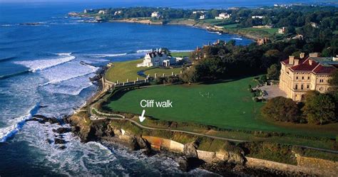 The Cliff Walk Is 3 Miles Of Gilded Age Opulence And Sea Views Roadtrippers