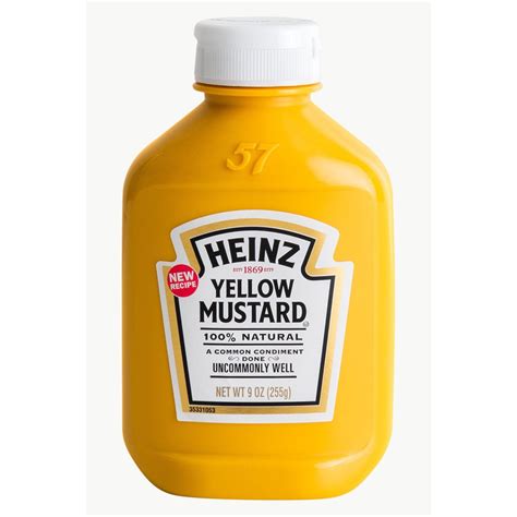Click to know all health benefits of mustard seeds. HEINZ YELLOW MUSTARD 9 OZ 255g | Shopee Malaysia