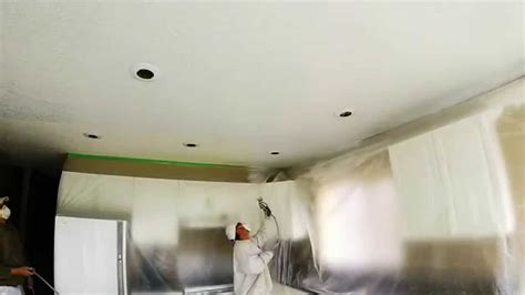 How To Spray Paint Ceilings By Home Pro Painting YouTube