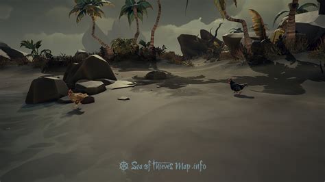 Shark bait cove, wanderers refuge) amethyst islehopper (night variant, found at smuggler's bay, mermaid's hideaway, the crooked masts, old faithful isle, snake island see this sea of thieves wiki page for a list of prices you'll get for each fish, depending on type and how well you've cooked it. Sea Of Thieves Map - Wanderer's Refuge - Chickens