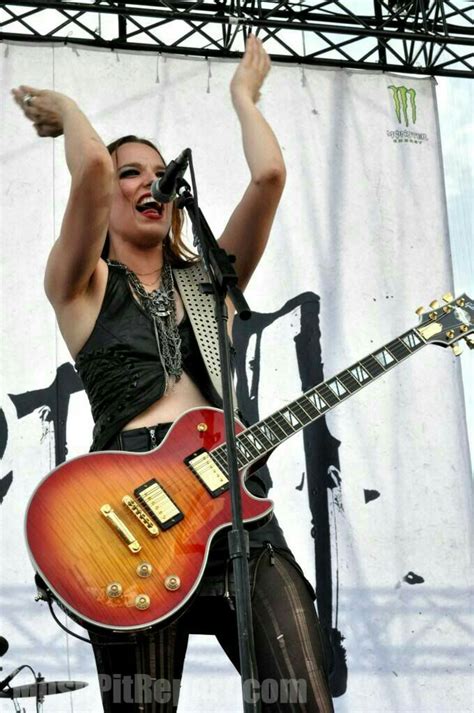 Lzzy Hale Front Lady For The Band Halestorm Josh Smith Lzzy Hale