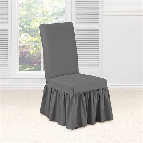 Shop Sure Fit Essential Twill Dining Room Chair Slipcover Free