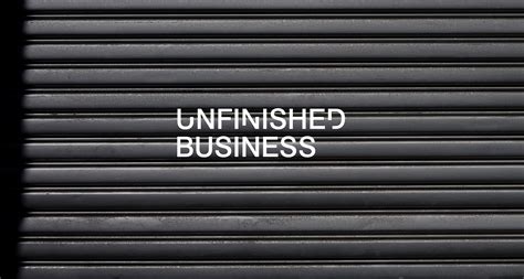 Hennessy Unfinished Business program