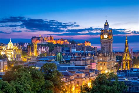 Schottland Edinburgh Edinburgh Castle Attraction In Edinburgh