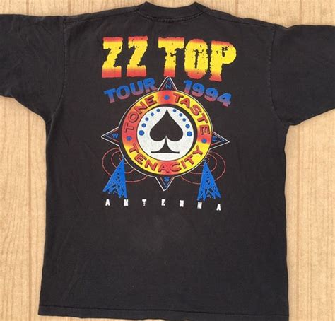Zz Top 1994 Antenna World Tour Vintage T Shirt Gem