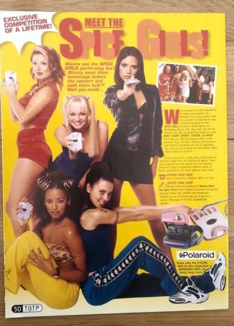 Spice Girls Meet The Spice Girls Magazine Article Clipping £500 Picclick Uk