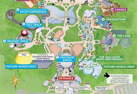 Epcot Map Printable Cosmic Rewind This Weekend At Epcot A New Guide Map Also Has Debuted To