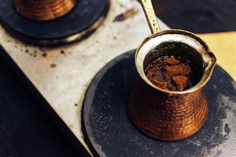 Turkish Coffee Made In Cezve Photograph By Cross Version