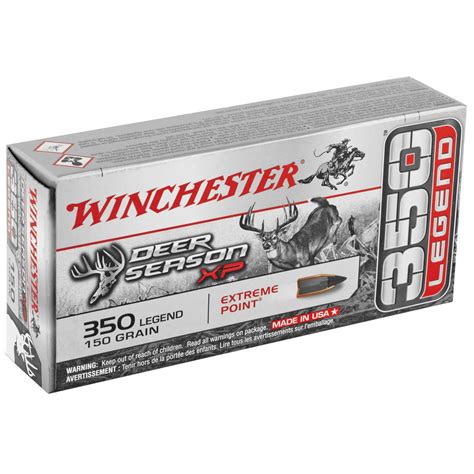 Winchester Deer Season 350 Legend 150gr Eppt 20rd Range Usa