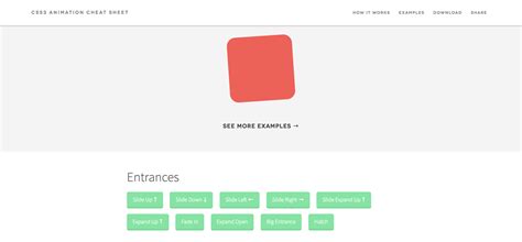 Css3 Animation Cheat Sheet With Downloadable Style Sheet Cheat Sheets