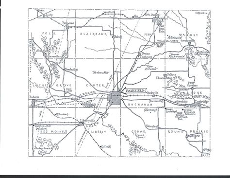 Maps Of Jefferson County Ia