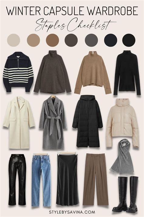 All The Essential Winter Staples Your Wardrobe Needs Style By Savina Korean Winter Outfits