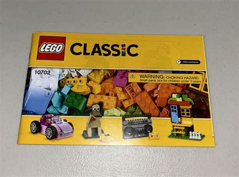 Lego Classic 10702 Creative Building Set Sealed Bags 100 Complete With