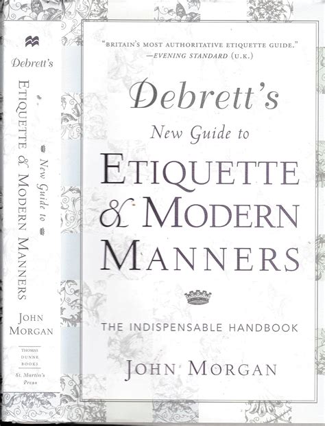 Debretts New Guide To Etiquette And Modern Manners The Indispensable Handbook Uk