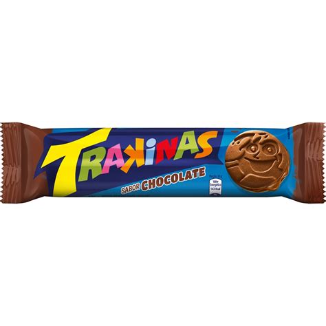 Biscoito Trakinas Sabor Chocolate 126g Trakinas
