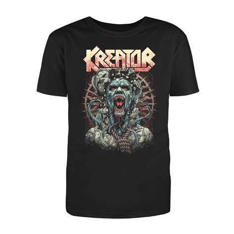 Kreator · Never Die Satan Is Real · Camiseta Official Merch