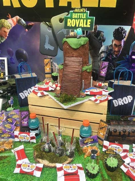 Fortnite Cupcakes Birthday Party Decorations Birthday Party Themes