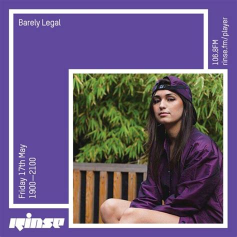 Barely Legal 17th May 2019 By Rinse Fm Listen To Music