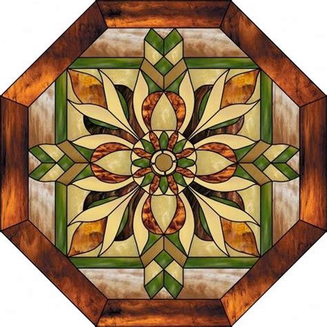 Browse a wide selection of stained glass panels and window hangings on houzz in a variety of patterns, colors and sizes for your home decor. Nouveau Window Octagon Stained Glass Decorative Window ...