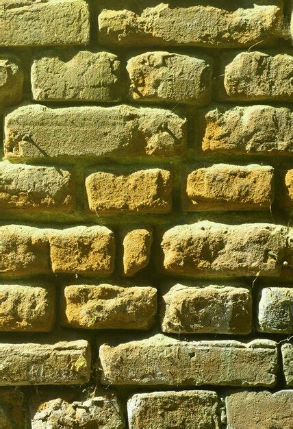 Premium Photo Vertical Wall Texture Of Several Rows Of Very Old