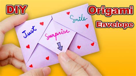 Origami Cards Origami Easy Origami Envelope Easy Heart Envelope