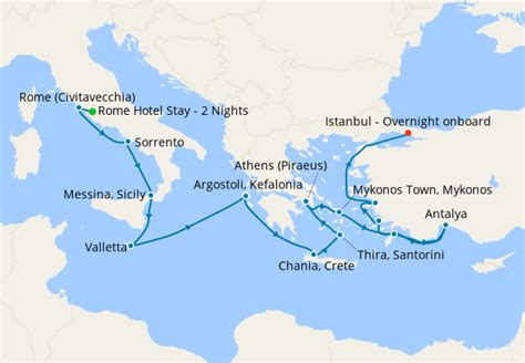 Fabled Seas Antiquities From Rome To Istanbul With Stay Oceania