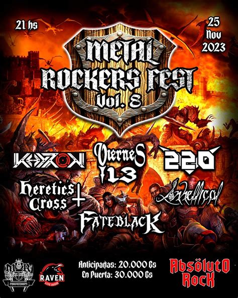 Metal Rockers Fest Vol 8 Absoluto Rock