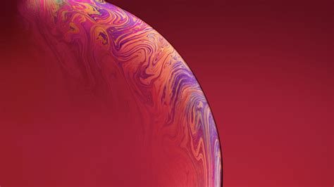 2560x1440 Iphone Xs Double Bubble Red 1440p Resolution Hd 4k