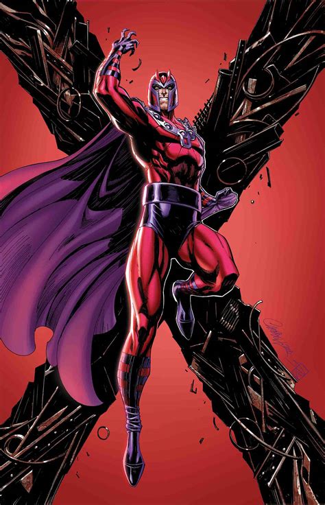 Aug181106 X Men Black Magneto By J Scott Campbell Poster Previews World