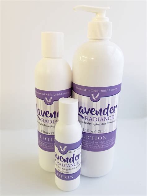 Using coconut oil, shea butter, and your favorite essential oils. Lavender Radiance | Lotion - Amish Country Soap Co