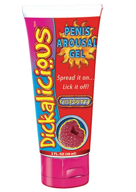 Dickalicious Penis Arousal Gel Ounce Raspberry