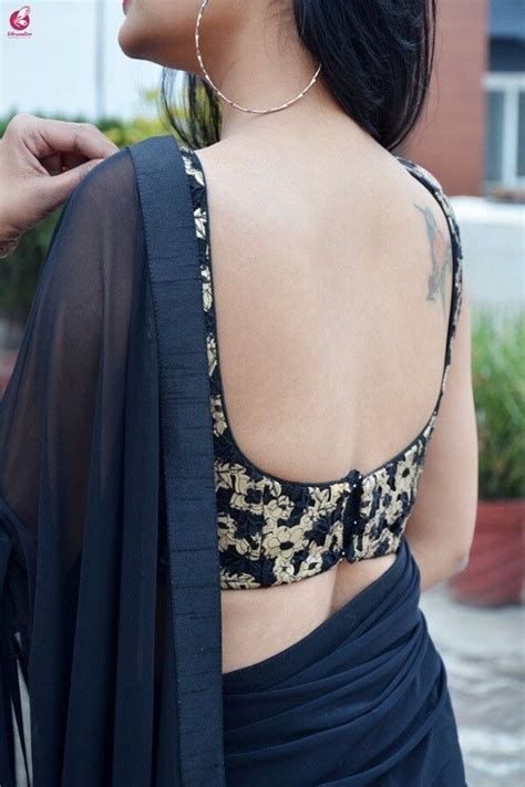 Pin By Seema Yadav On Backless Blouse Designs Sleeveless Blouse Designs Backless Blouse