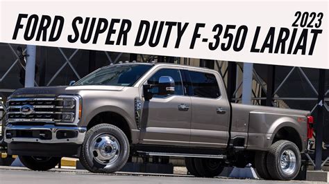 New 2023 Ford F 350 Super Duty Lariat Dually 4d Crew Cab In