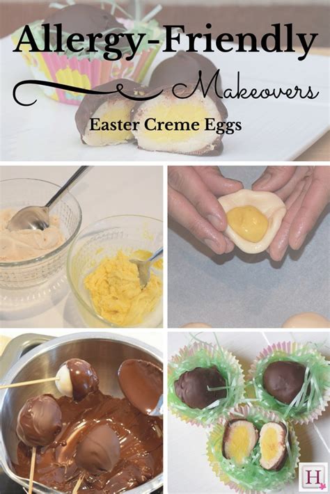 Allergy Friendly Makeover Chocolate Creme Eggs