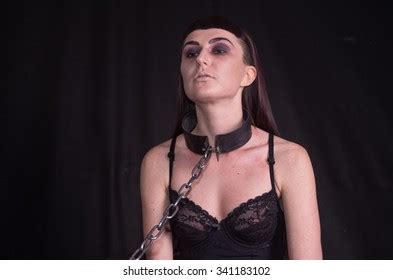 Woman Bdsm Chain Stockfoto Shutterstock